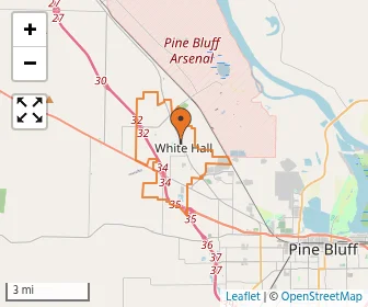 Area schools map